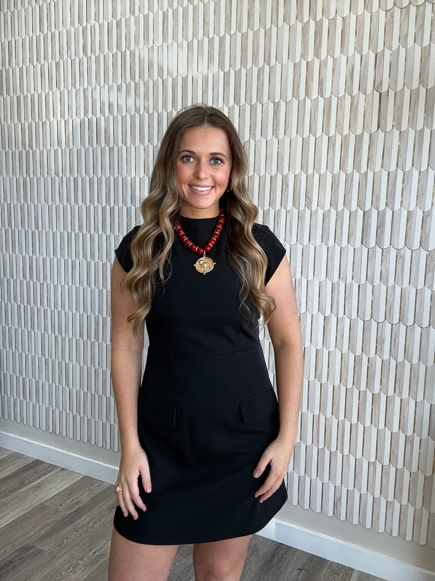 Black School Mini Dress