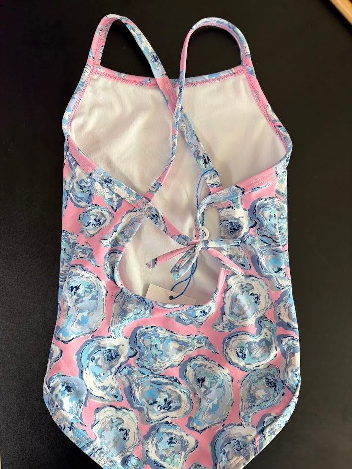 Oyster Shell Girls' Swimsuit
