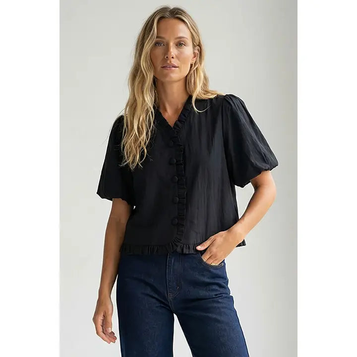Ruffle Bubble Top