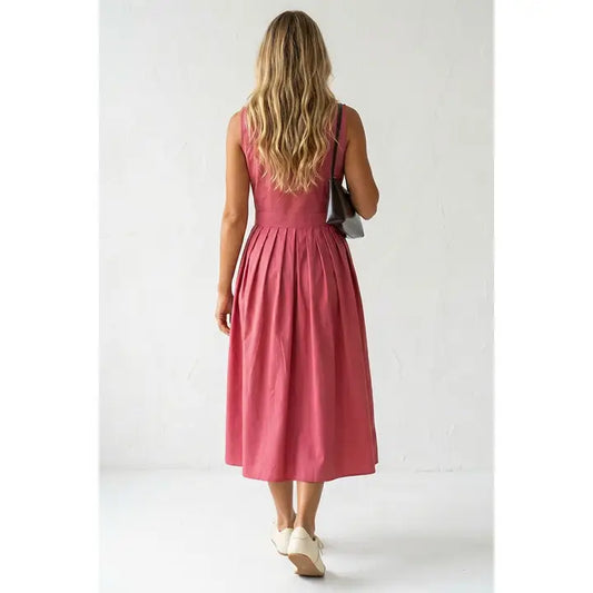 Rosewater Midi Dress