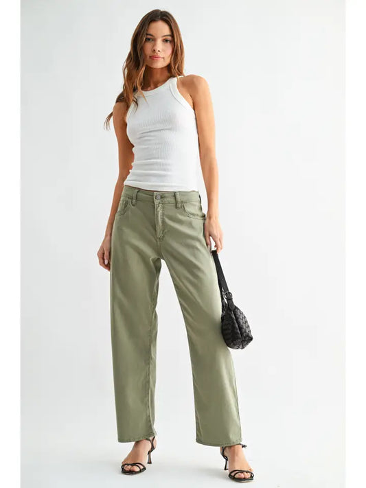 Sage Barrel Pants