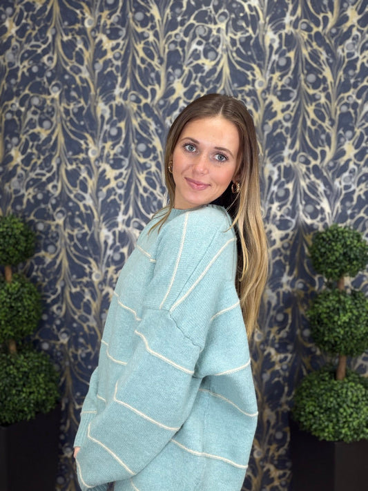 Cloudline  Stripe Sweater