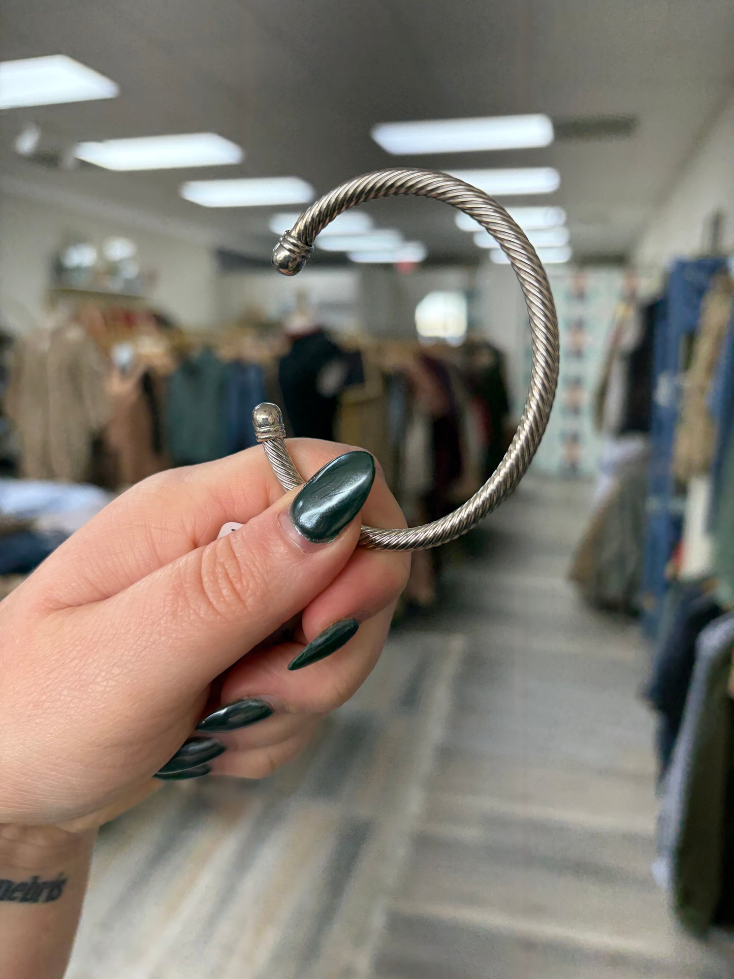 Twist Cable Cuff Bracelet #24