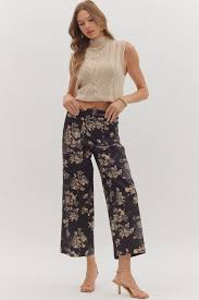 Vintage Floral Pants