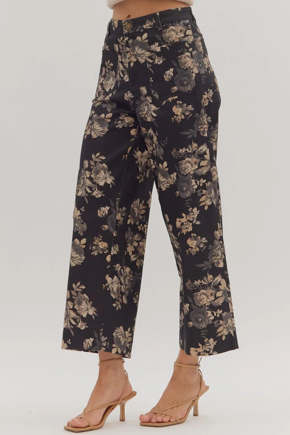 Vintage Floral Pants