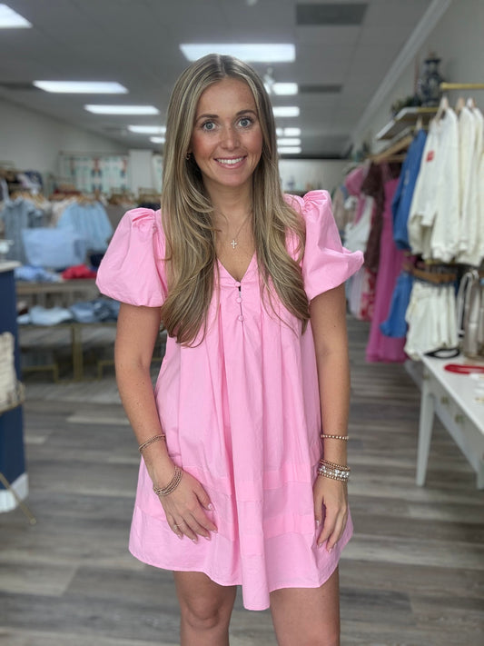 Sweet Peony Mini Dress